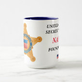 United States Secret Service Mok (Midden)