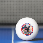 United States Semiquincentennial Bald Eagle White  Pingpongbal (Net)