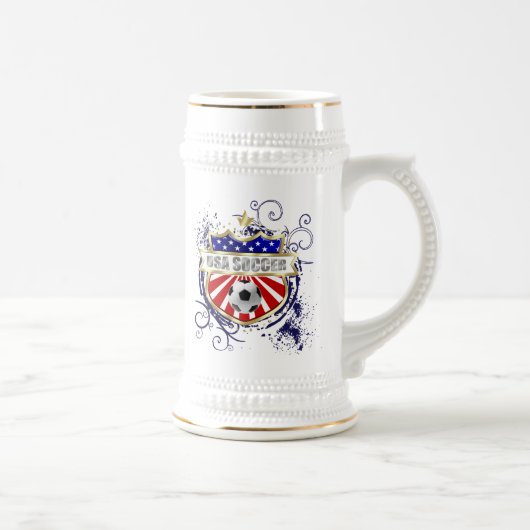 United States Soccer emblem badge Bierpul (Rechts)