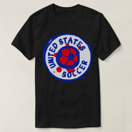 United States Soccer T-shirt (Design voorkant)