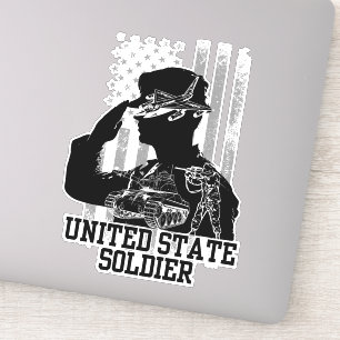 United States Soldier Sticker