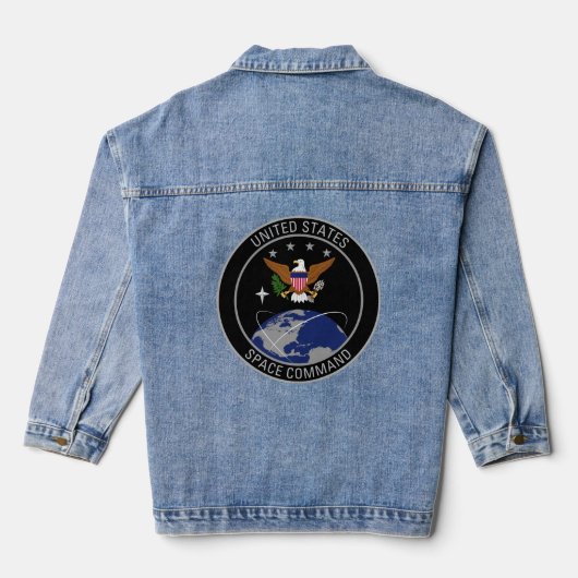 UNITED STATES SPACE COMMAND DENIM JACKET (Achterkant)