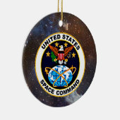 UNITED STATES SPACE COMMAND KERAMISCH ORNAMENT (Rechts)