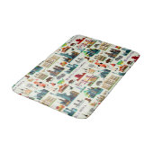 United States Symbols Pattern Badmat (Gekanteld)