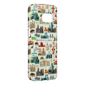 United States Symbols Pattern Case-Mate Samsung Galaxy Hoesje (Back/Rechts)