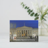 United States Treasury Department Washington DC Briefkaart (Staand voorkant)