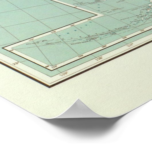 United States Trout Map (1999) Poster (Hoek)