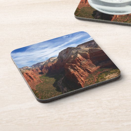 United States, Utah, Zion National Park Bier Onderzetter (Linkerzijde)