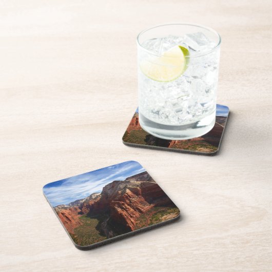 United States, Utah, Zion National Park Bier Onderzetter (Rechterzijde)