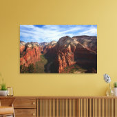 United States, Utah, Zion National Park Canvas Afdruk (Insitu (Woonkamer))