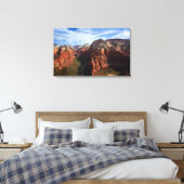 United States, Utah, Zion National Park Canvas Afdruk (Insitu (Slaapkamer))