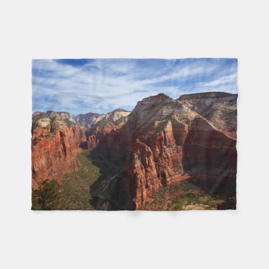 United States, Utah, Zion National Park Fleece Deken (Voorkant (Horizontaal))