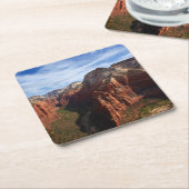 United States, Utah, Zion National Park Kartonnen Onderzetters (Schuin)