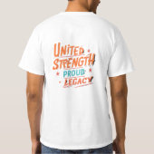 United Strength Trots Legacy T-shirt (Achterkant)