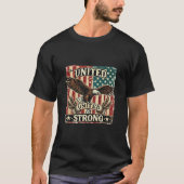 United & Strong. T-shirt (Voorkant)
