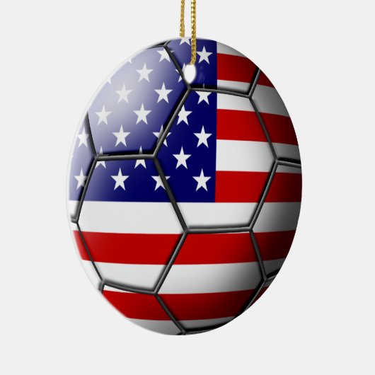 United USA Soccer Ornament (Rechts)