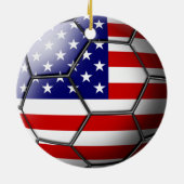 United USA Soccer Ornament (Achterkant)