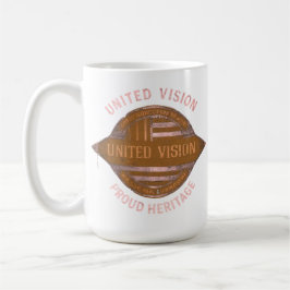 United Vision Trots Erfgoed Koffiemok