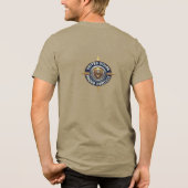 United Vision Trots Erfgoed Tri-Blend Shirt (Achterkant)