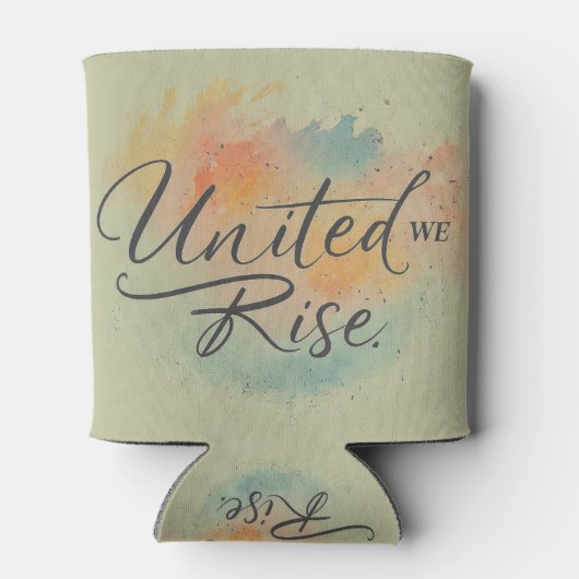 United We Rise Blikjeskoeler (Achterkant)