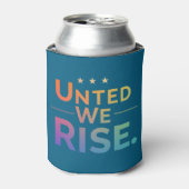 United We Rise Blikjeskoeler (Blikje Voorkant)