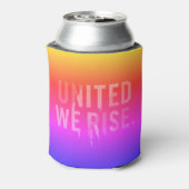 United We Rise Blikjeskoeler (Blikje Achterkant)