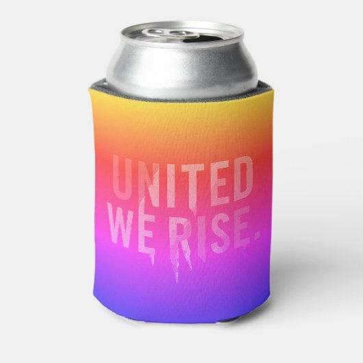 United We Rise Blikjeskoeler (Blikje Achterkant)