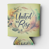 United We Rise Blikjeskoeler (Voorkant)