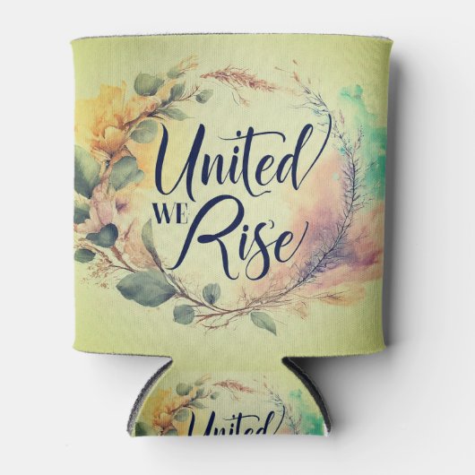 United We Rise Blikjeskoeler (Voorkant)