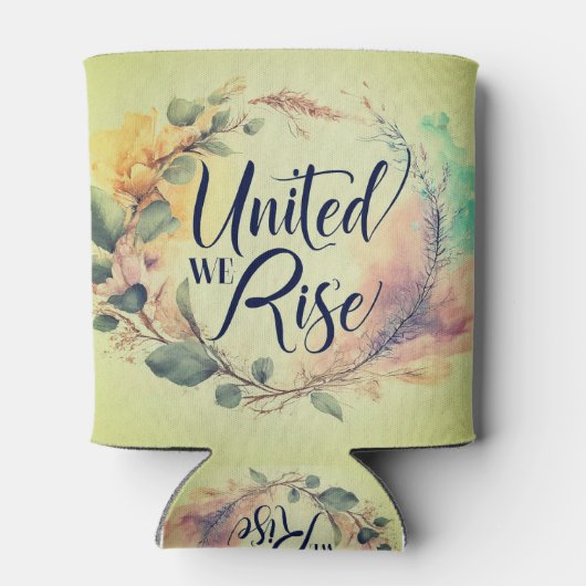 United We Rise Blikjeskoeler (Achterkant)