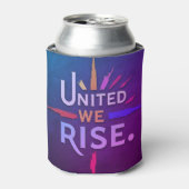 United We Rise Blikjeskoeler (Blikje Voorkant)