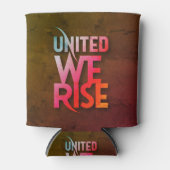 United We Rise Blikjeskoeler (Voorkant)