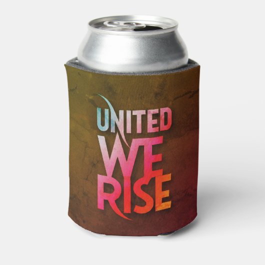 United We Rise Blikjeskoeler (Blikje Achterkant)