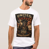 United We Shave T-shirt (Voorkant)