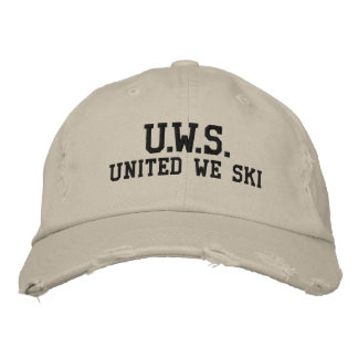 UNITED WE SKI™ geborduurd Pet