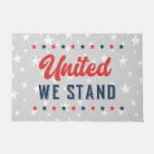 United We staan op patriottisch Deurmat (Voorkant)