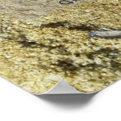 United we staan verdeeld we herfst zee foto poster (Hoek)