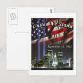 United we Stand 3 Briefkaart (Voorkant / Achterkant)