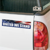 United We stand - Amerika Bumpersticker (Op Truck)