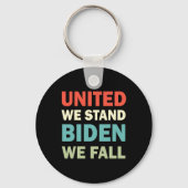  United-We-Stand-Biden-We-Herfst Joe Biden-TR Sleutelhanger (Voorkant)