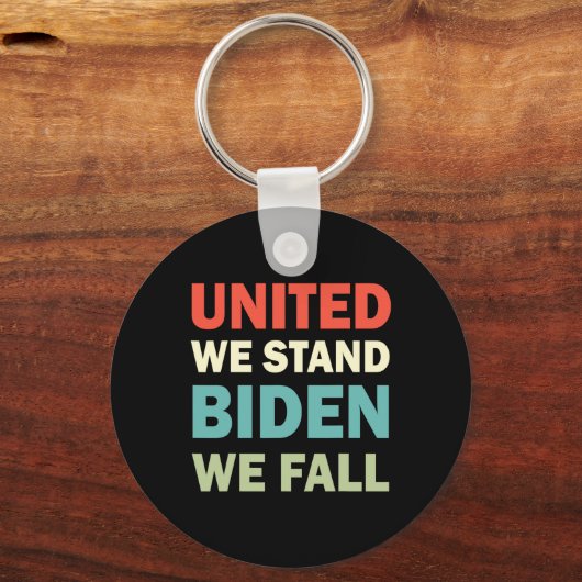  United-We-Stand-Biden-We-Herfst Joe Biden-TR Sleutelhanger (Voorkant)