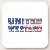 United we stand bier onderzetter (Voorkant)