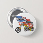 United we stand Biker Ronde Button 5,7 Cm (Voorkant /achterkant)