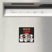 United We Stand, Bowling Pins, Zwart Magneet (Insitu (Vaatwasser))