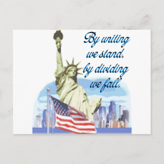 United We stand Briefkaart