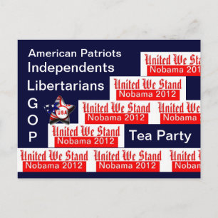 United We stand Briefkaart