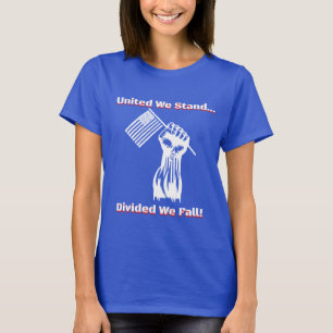 "United We Stand,..." Dames T-shirt