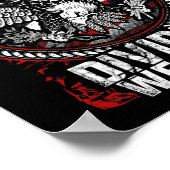 United We Stand Divided We Herfst - Patriottische  Poster (Hoek)