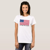 United We stand Flag T-shirt (Voorkant volledig)
