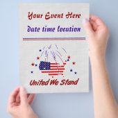 United We stand Flyer (Hand)